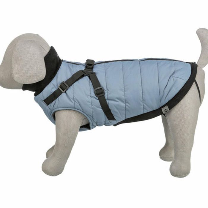 Abrigo para Perro Trixie Azul Gris M 9 Abrigo para Perro Trixie Azul Gris M 9