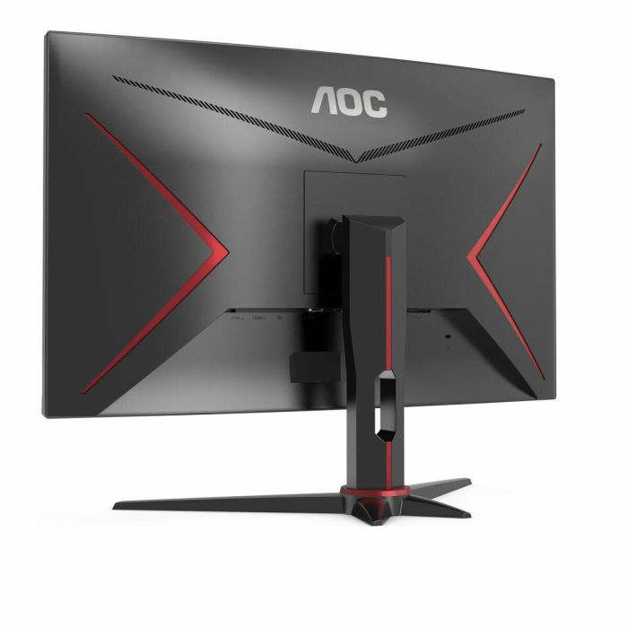 Aoc Monitor Led 23.6 Pulgadas C24 gr2Ae Full HD, Curvo, 165Hz, FreeSync, 1ms, VA, Negro/Rojo 2