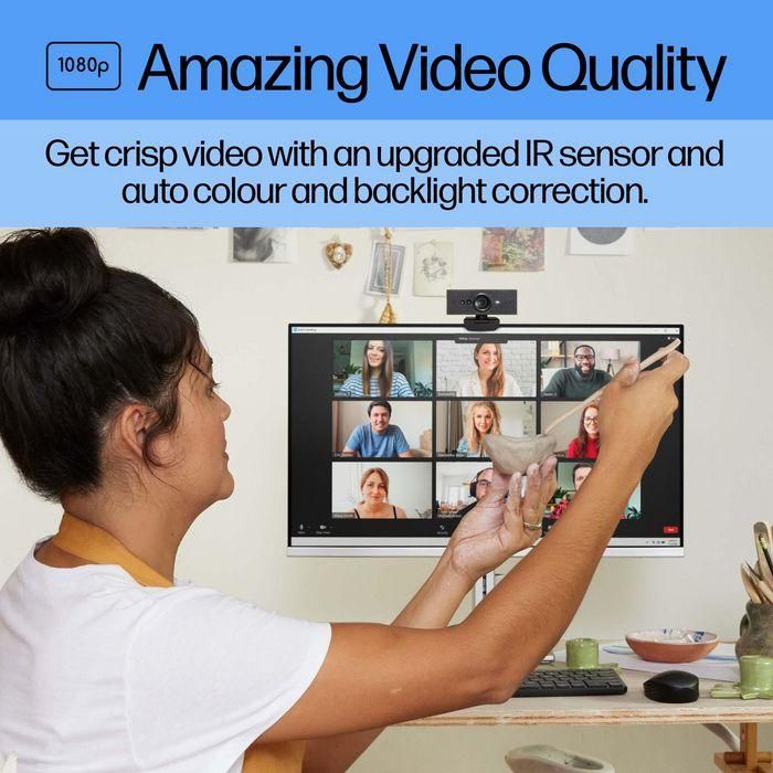 Webcam HP 620 FHD/ 1920 x 1080 Full HD 30 Webcam HP 620 FHD/ 1920 x 1080 Full HD 30