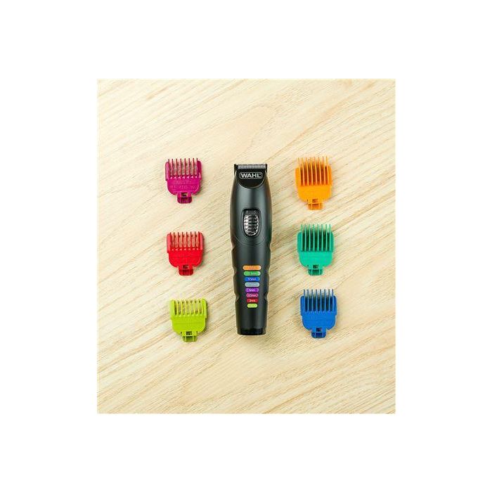 Wahl 09893-0464 MULTIGROOMER COLOR TRIM ADVANCED - 4 cabezales intercambiables para barba y cuerpo 4 Wahl 09893-0464 MULTIGROOMER COLOR TRIM ADVANCED - 4 cabezales intercambiables para barba y cuerpo 4