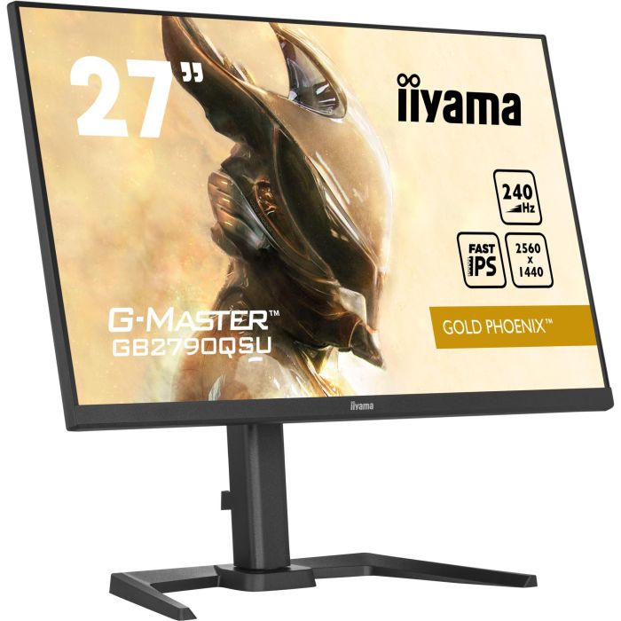 iiyama GB2790QSU-B5 Monitor Gaming 27" WQHD IPS 240Hz 1ms Negro HDMI DP USB 3.2 15
