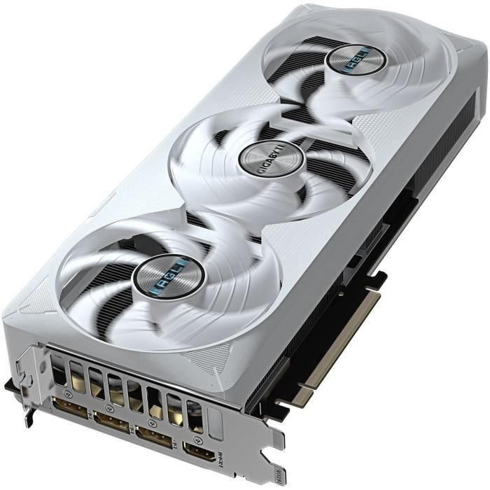 GIGABYTE GV-N507TEAGLEOC ICE-16GD Tarjeta Gráfica GeForce RTX 5070 Ti EAGLE OC SFF 16GB GDDR7 PCI-E 5.0 WINDFORCE 3X Blanco 3