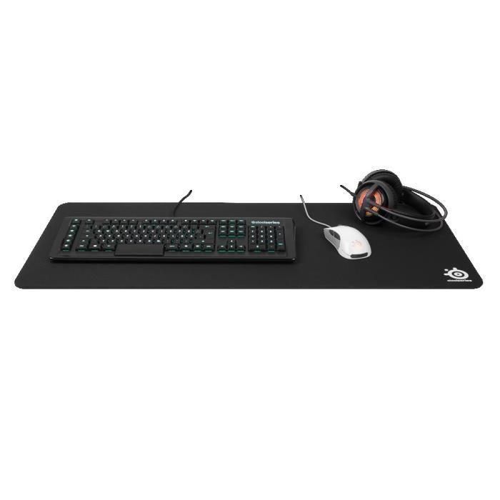 Steelseries QcK XXL Negro Alfombrilla de ratón para juegos 2 Steelseries QcK XXL Negro Alfombrilla de ratón para juegos 2