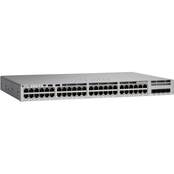 Cisco Catalyst 9200L Switch Gestionado L3, 48 Puertos Gigabit Ethernet, PoE, apilable