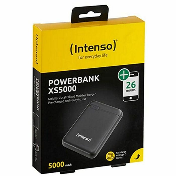 Intenso XS5000 Powerbank 5000mAh USB Tipo-C, Diseño Ergonómico, Negro 15
