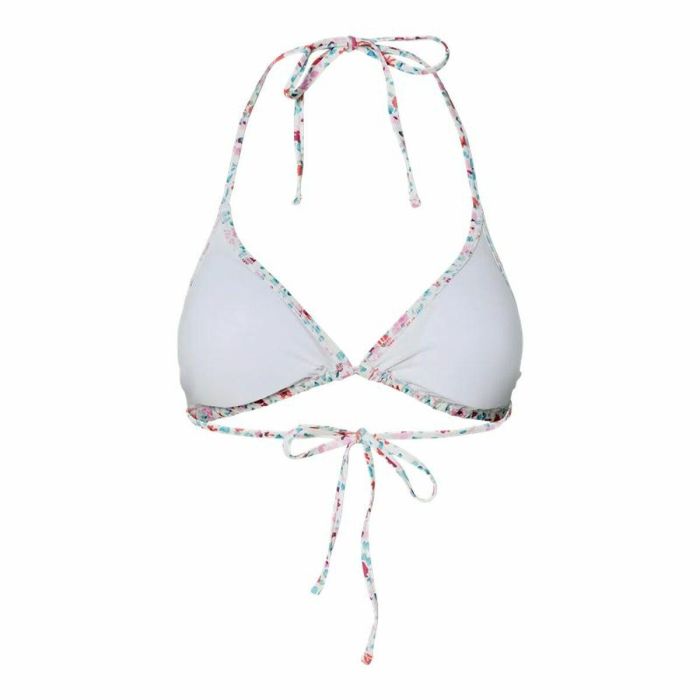 Sujetador Pieces Pcbaomi Triangle Blanco Bikini 1