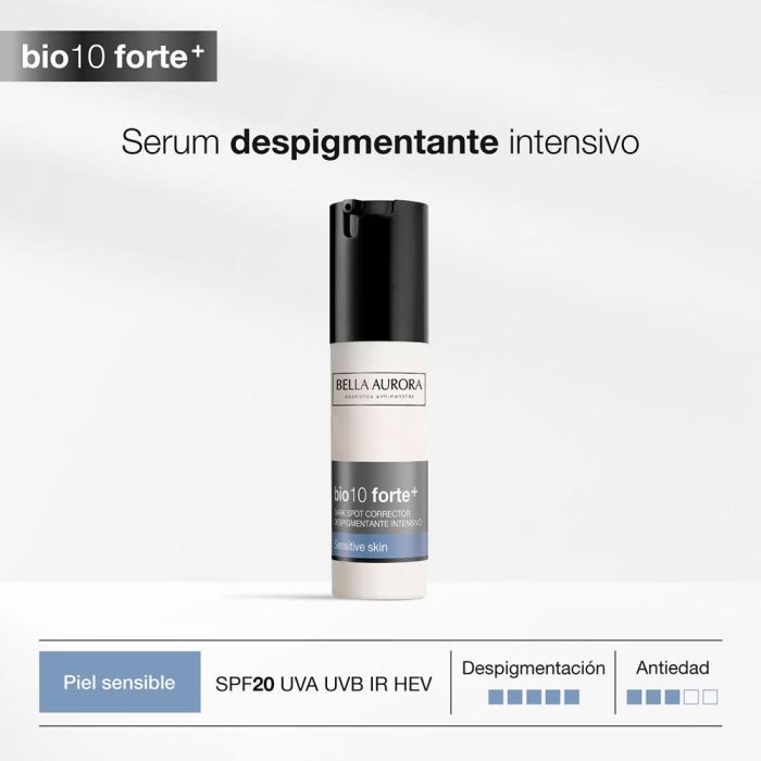 Bella Aurora Bio10 Forte+ Serum Despigmentante Piel Sensible 30 mL 2 Bella Aurora Bio10 Forte+ Serum Despigmentante Piel Sensible 30 mL 2