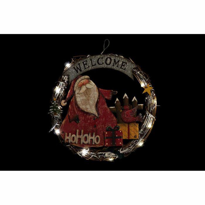 Decoracion Luminosa Navidad Tradicional DKD Home Decor Gris Rojo 4 x 30 x 31 cm (2 Unidades) 1 Decoracion Luminosa Navidad Tradicional DKD Home Decor Gris Rojo 4 x 30 x 31 cm (2 Unidades) 1