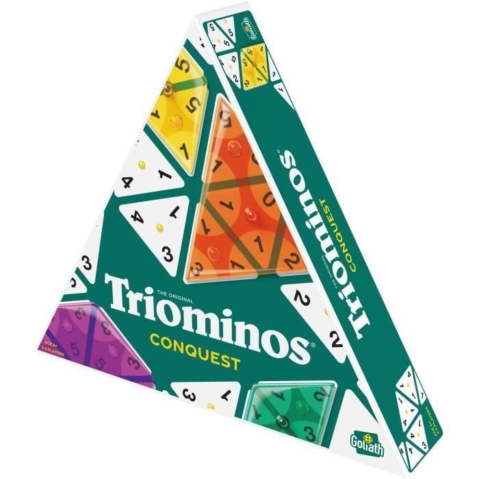 Triominos Conquest '24 - Juego de mesa - GOLIAT 2 Triominos Conquest '24 - Juego de mesa - GOLIAT 2