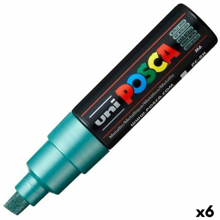 Marcador POSCA PC-8K Verde metálico (6 Unidades) Marcador POSCA PC-8K Verde metálico (6 Unidades)