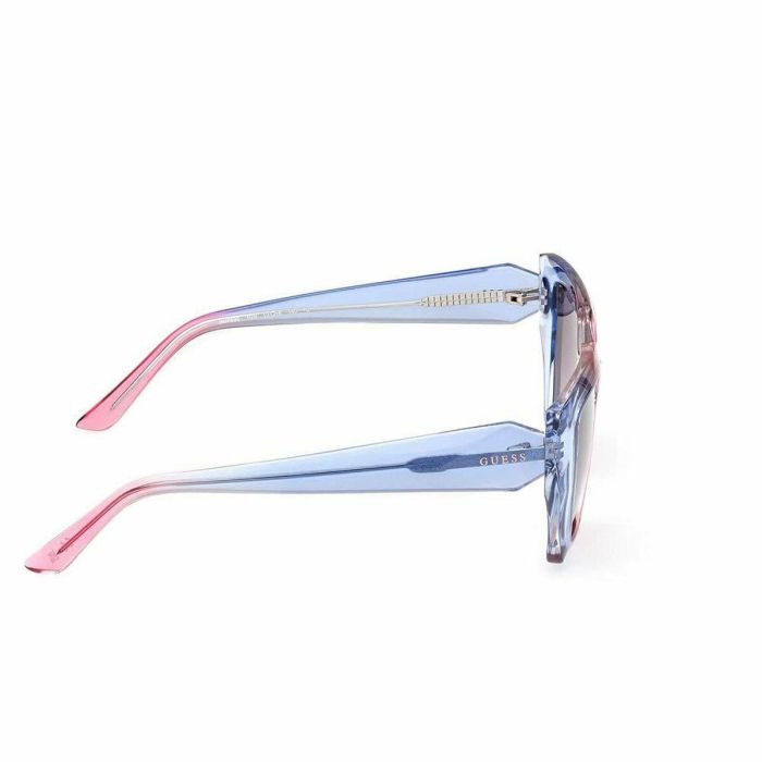 Guess Gafas de Sol GU7896 92B para Mujer - Azul, Gris Humo Degradado, Estilo Geométrico 6 Guess Gafas de Sol GU7896 92B para Mujer - Azul, Gris Humo Degradado, Estilo Geométrico 6