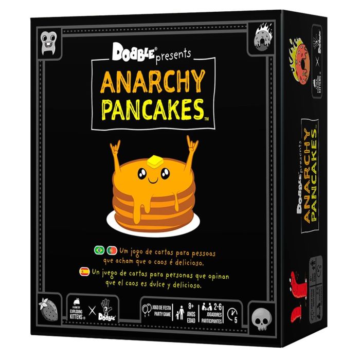 Juego Dobble Anarchy Pancakes Dobap08Bres Asmodee