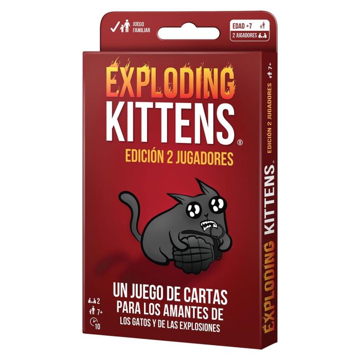 Exploding Kittens Edición 2 Jugadores 1