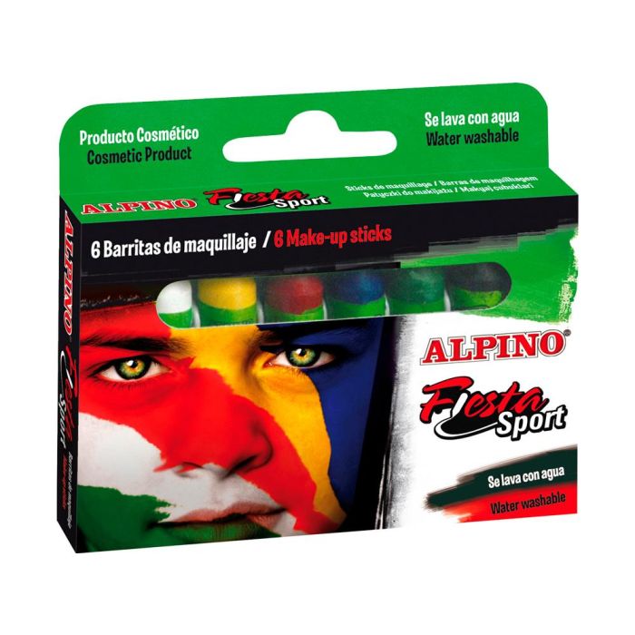 Alpino Maquillaje En Barra Fiesta Sport Estuche De 6 C-Surtidos 1