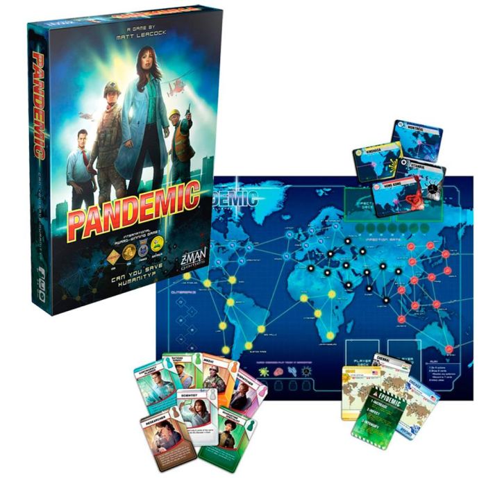 Juego Pandemic Zm7101Es Asmodee