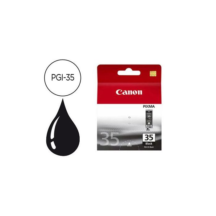 Canon Tinta Negro Ip100 , 110 - Pgi 35 Bk