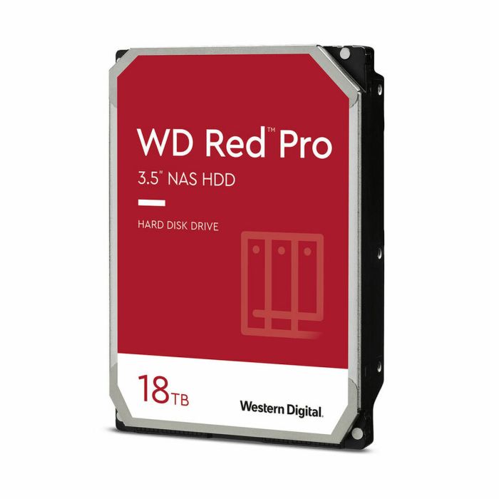 Disco Duro Western Digital RED PRO NAS 3,5" 7200 rpm 18 TB