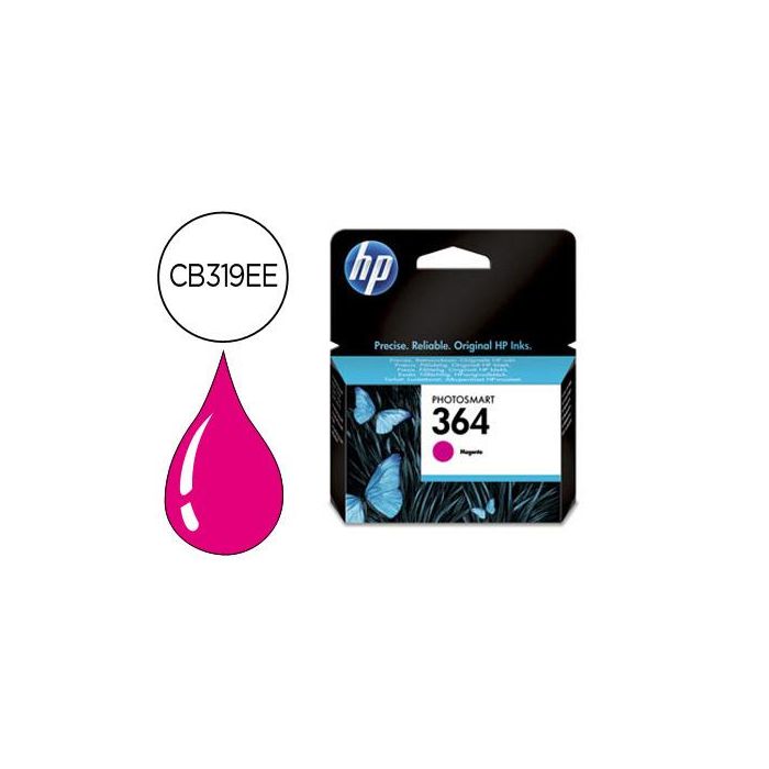 Ink-Jet Hp 364 Magenta Photosmart Premium -C309A- Series C5300 -C6300- B8500-D5400 -300Pag