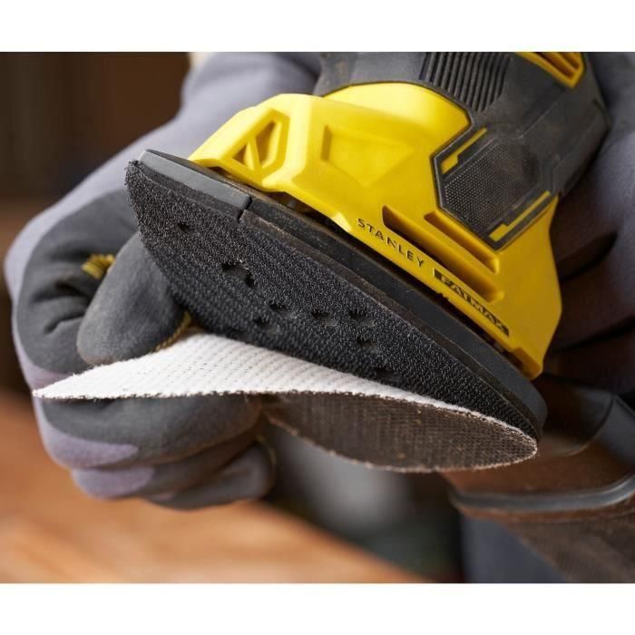 Lijadora de acabado + 1 Abrasivo - Eléctrica - STANLEY FATMAX - SFMEW210S-QS - 120W 4 Lijadora de acabado + 1 Abrasivo - Eléctrica - STANLEY FATMAX - SFMEW210S-QS - 120W 4