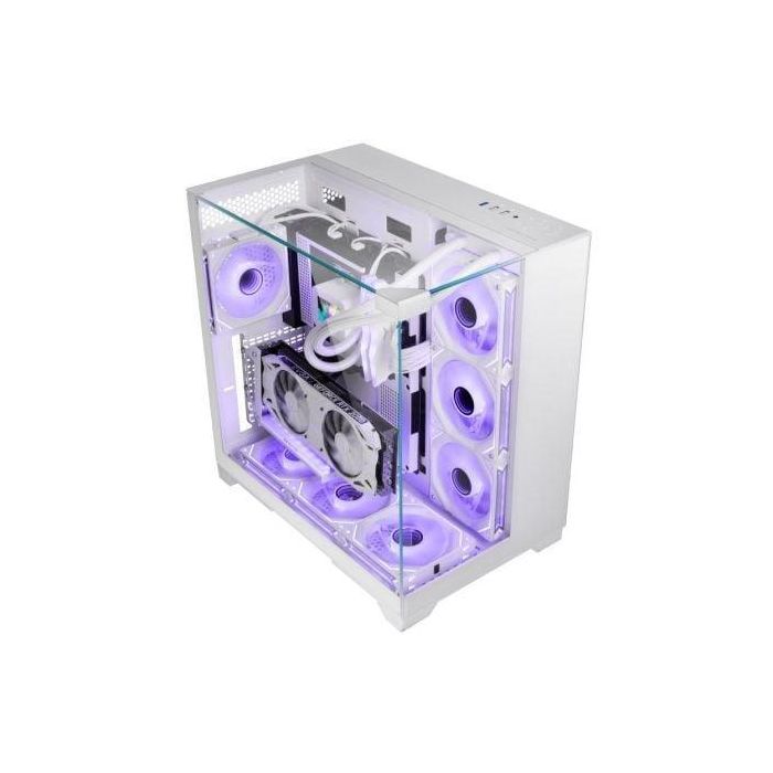 Mars Gaming MCVISIONW Caja Gaming Minitorre Panorámica Triple Cristal Templado Blanca ATX/MicroATX/Mini-ITX Soporte Refrigeración Líquida 1 Mars Gaming MCVISIONW Caja Gaming Minitorre Panorámica Triple Cristal Templado Blanca ATX/MicroATX/Mini-ITX Soporte Refrigeración Líquida 1