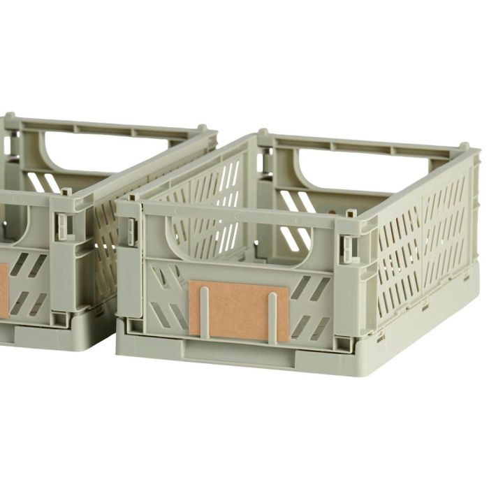 Day Juego De 2 Cajas Plegables 25x16,5 cm Color Verde Musgo 1