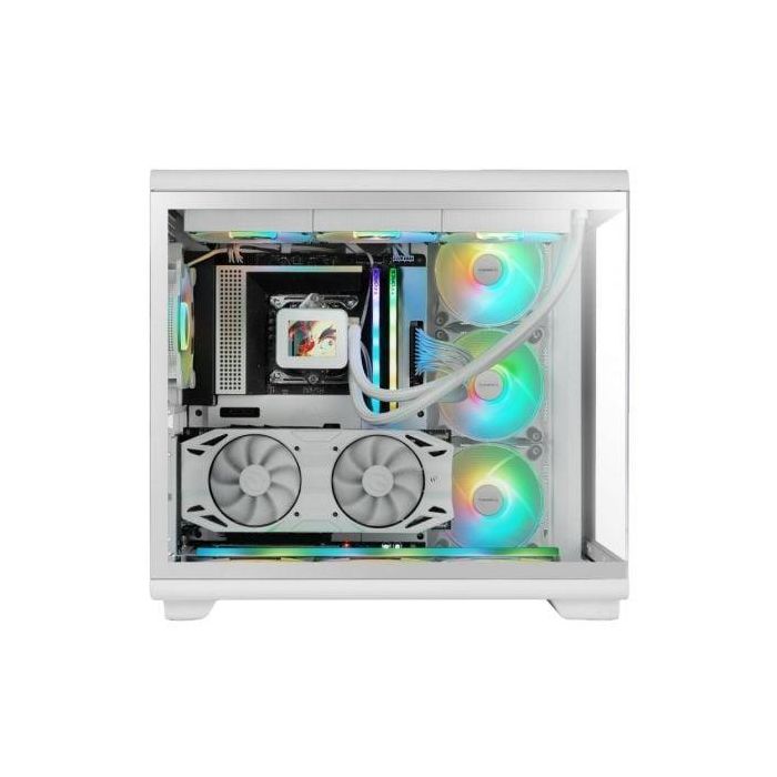 Caja Semitorre ATX Mars Gaming MCREVW Blanco 1 Caja Semitorre ATX Mars Gaming MCREVW Blanco 1