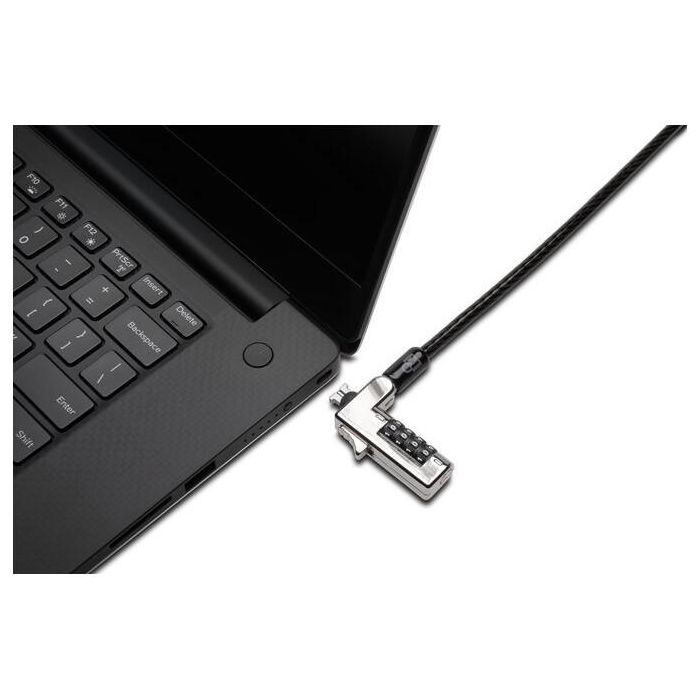 Kensington Candado Fino de Combinación para Portátiles, Seguridad Estándar, Acero al Carbón Negro 4