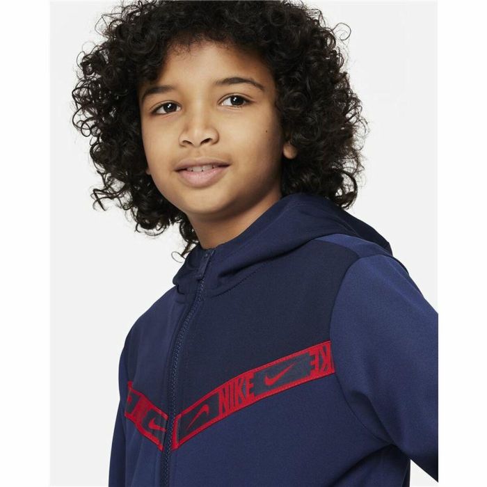 Chaqueta Deportiva para Niños Nike Sportswear Azul oscuro 3 Chaqueta Deportiva para Niños Nike Sportswear Azul oscuro 3