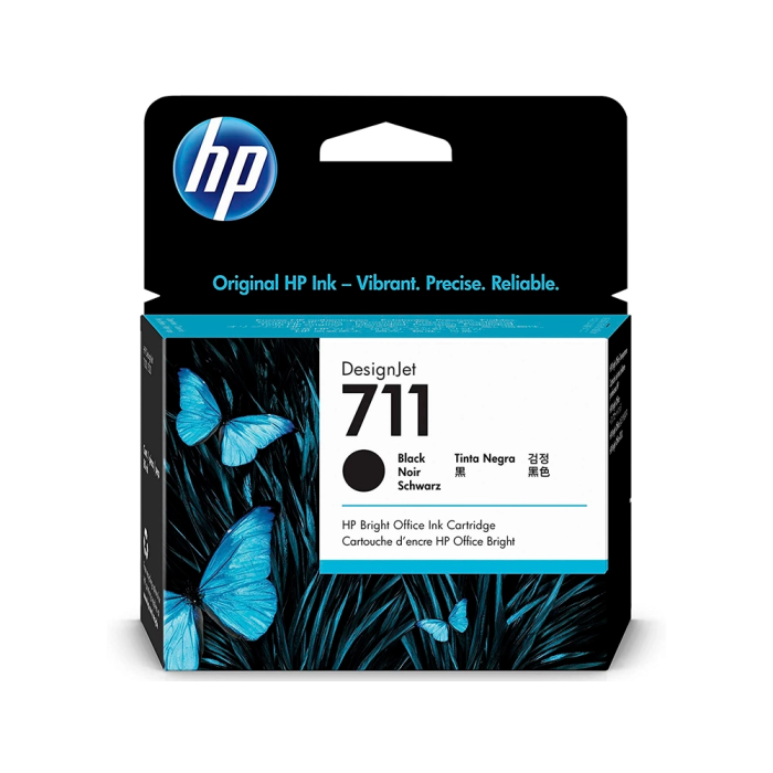 HP Tinta Negro Designjet T120-T520 Nº 711 Alta Capacidad 80 ML 1 HP Tinta Negro Designjet T120-T520 Nº 711 Alta Capacidad 80 ML 1