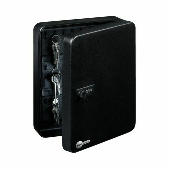 Yale Gabinete de Llaves Metálico para 20 Llaves - Cerradura Combinación 3 Dígitos - 20 x 16 x 8 cm 7