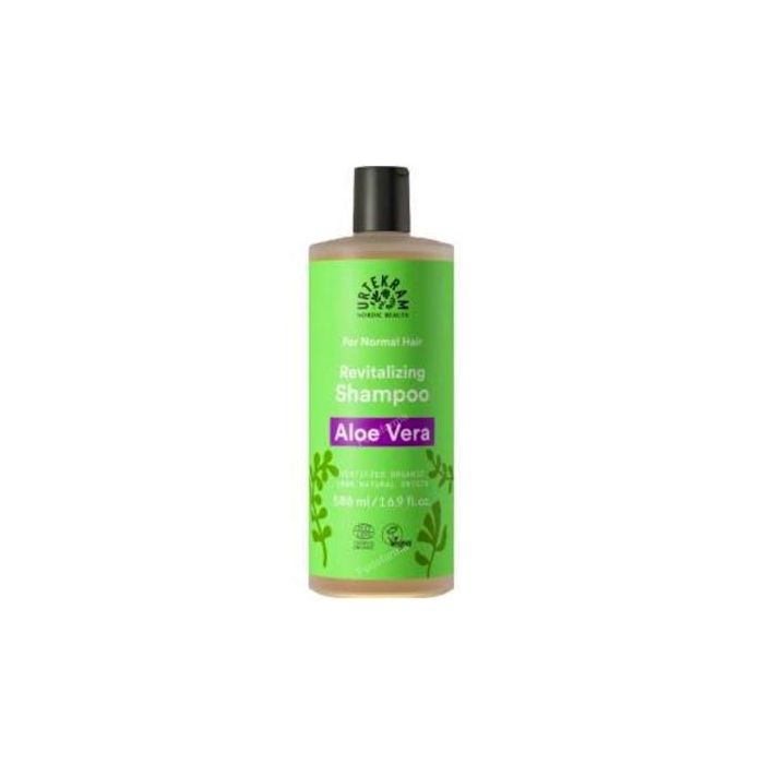 URTEKRAM Champú Aloe Vera Cabello Normal 500ml Ecológico Vegano COSMOS ORGANIC