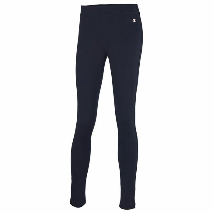 Mallas Deportivas de Mujer Champion C Logo Stretch Azul oscuro XS