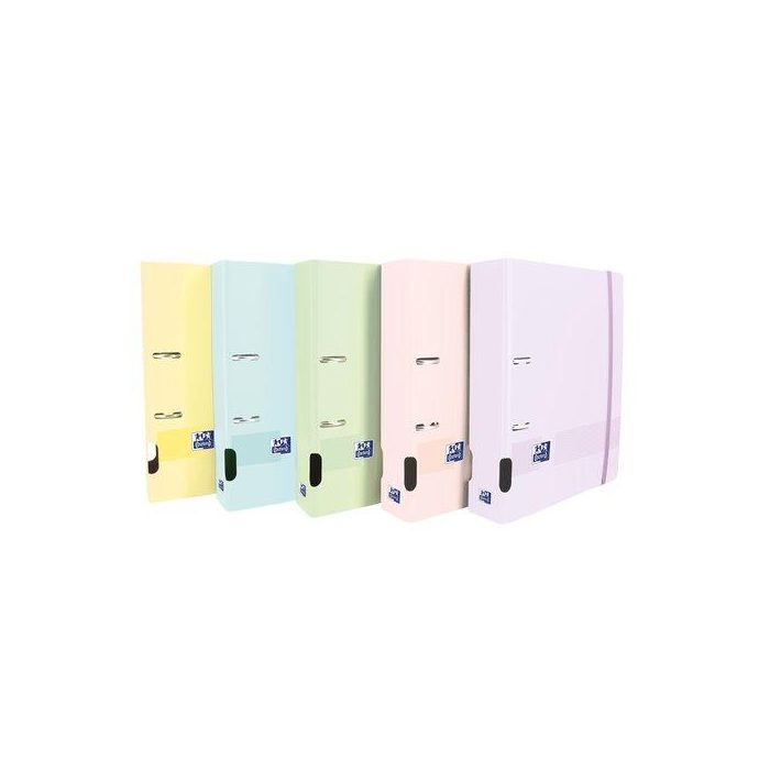 Archivador Palanca Oxford Live&Go Polyfoam A4+ 70Mm Surtido Pastel (5 Col.) 5 unidades