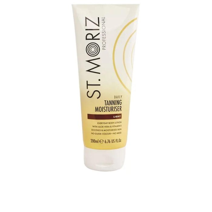 St. Moriz PROFESSIONAL Golden Glow Tanning Moisturiser Crema Autobronceadora Hidratante Corporal Facial para Bronceado Natural 200 ml St. Moriz PROFESSIONAL Golden Glow Tanning Moisturiser Crema Autobronceadora Hidratante Corporal Facial para Bronceado Natural 200 ml