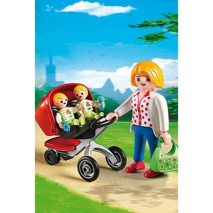 Mamá Con Carrito De Gemelos 5573 Playmobil 1