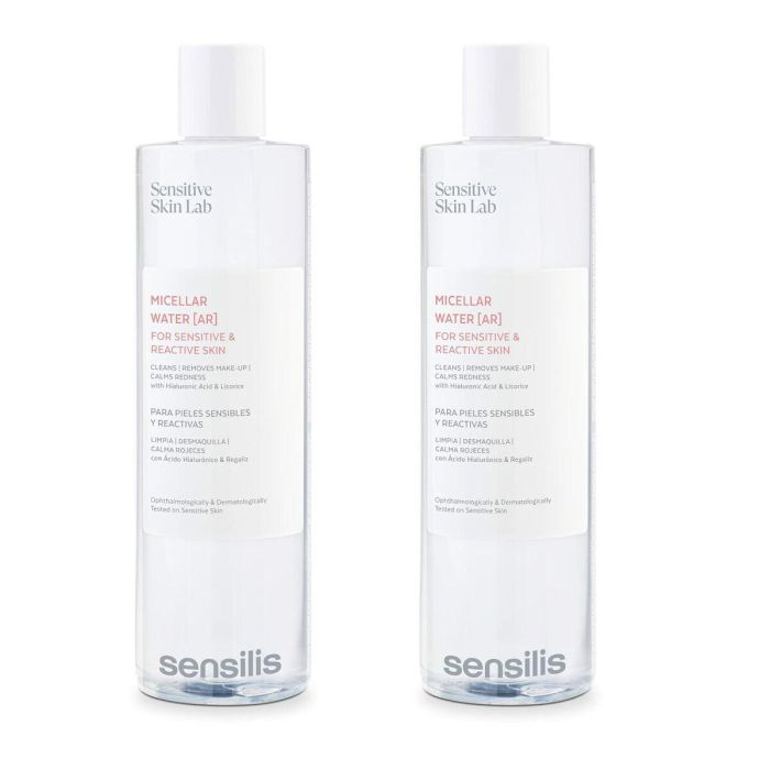 Sensilis Agua Micelar [AR] para Pieles Sensibles y Reactivas 800ml - Set Cosmética Facial Limpieza e Hidratación