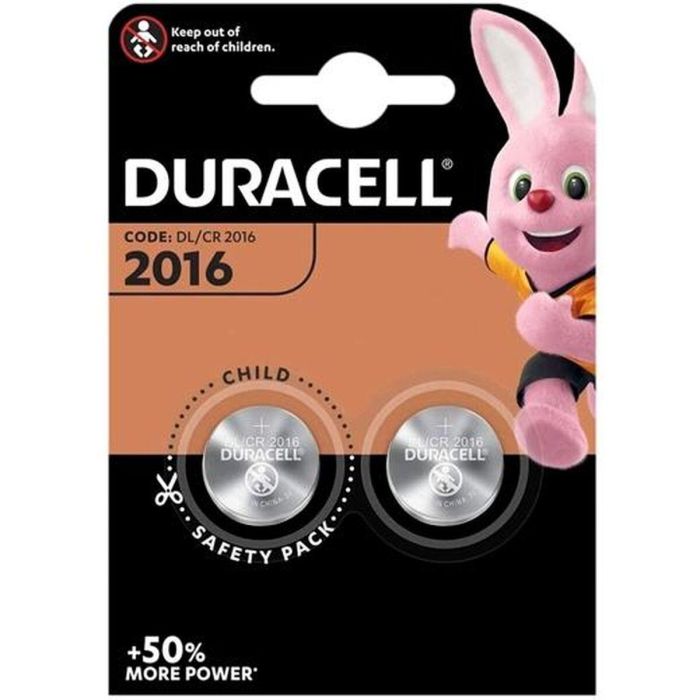 Pila de botón DURACELL DL2016 K2 3 V (10 Unidades) 7