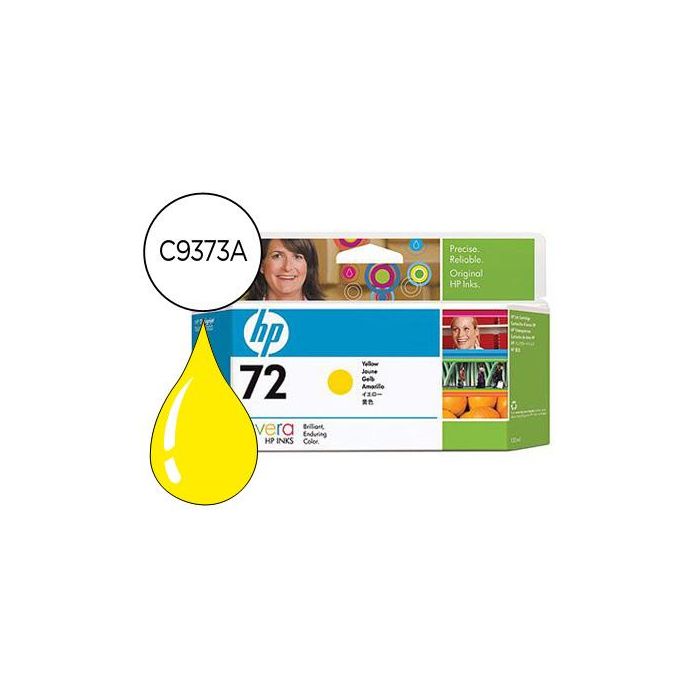 Ink-Jet Hp 72 Amarillo Foto Designjet T610-1100 -130 mL-