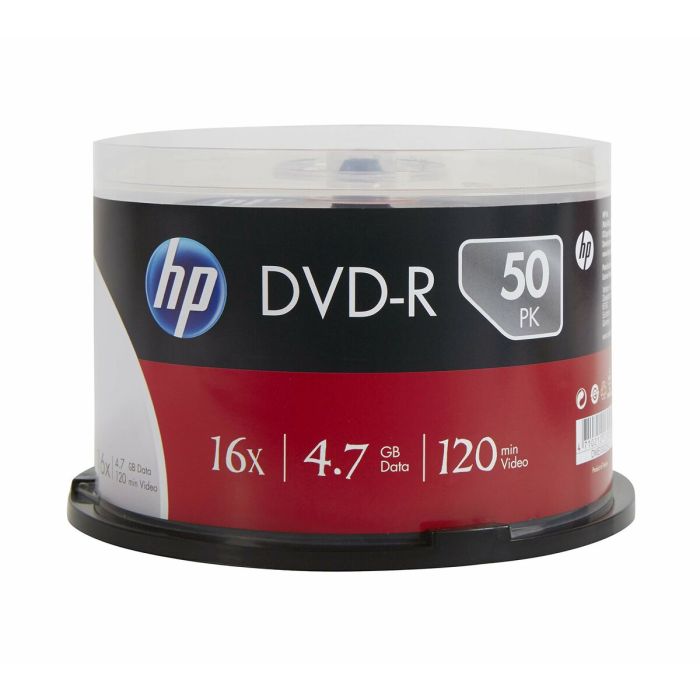 DVD-R HP 50 Unidades 16x 4,7 GB 1