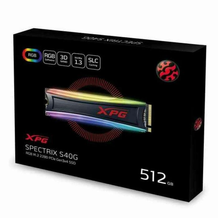 Disco Duro Adata XPG S40G 512 GB SSD M.2 LED RGB 1