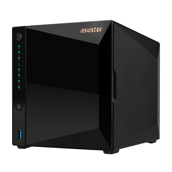 Almacenamiento en Red NAS Asustor AS3304T Negro 1,4 GHz Realtek RTD1296 2
