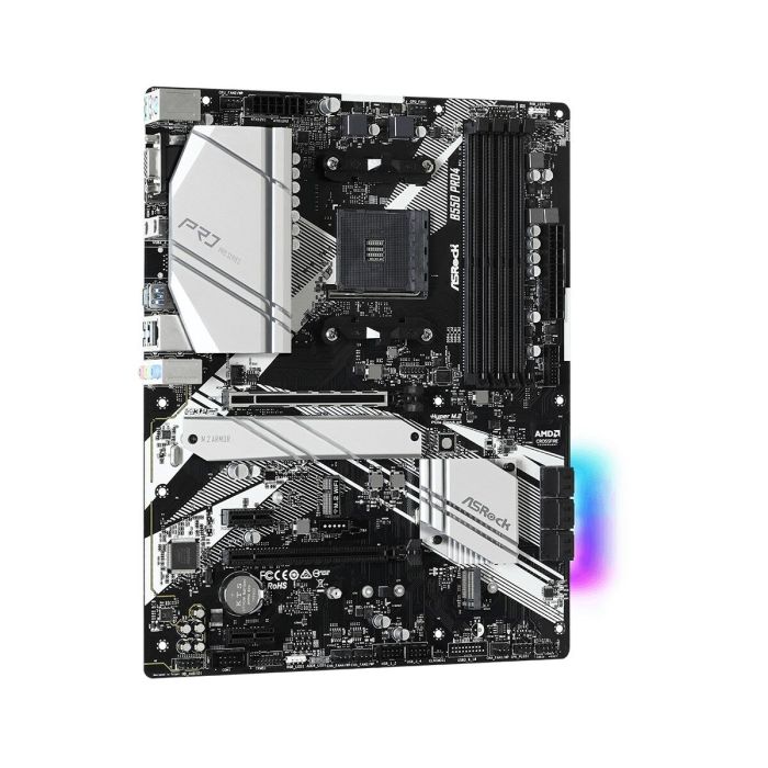 Placa Base ASRock B550 Pro4 AMD B550 AMD AMD AM4 2 Placa Base ASRock B550 Pro4 AMD B550 AMD AMD AM4 2