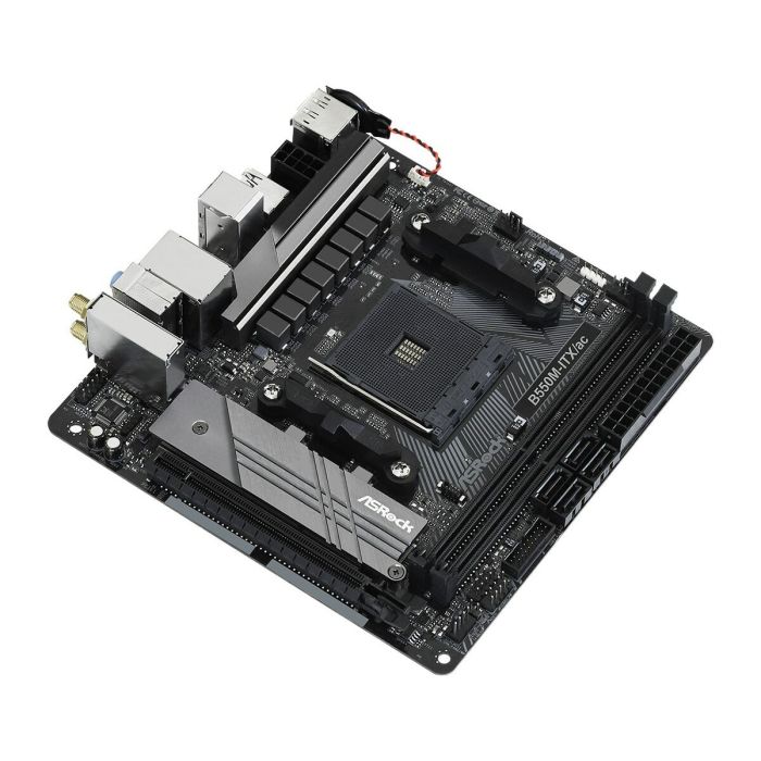 Placa Base ASRock B550M-ITX/ac AMD AM4 AMD B550 AMD 3