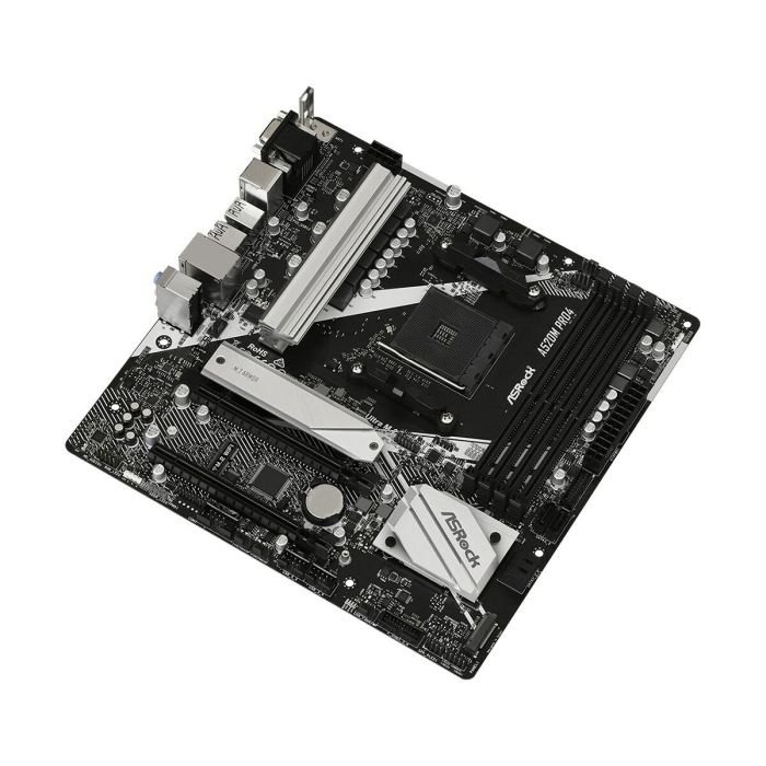 Placa Base ASRock A520M Pro4 AMD AMD AM4 2 Placa Base ASRock A520M Pro4 AMD AMD AM4 2