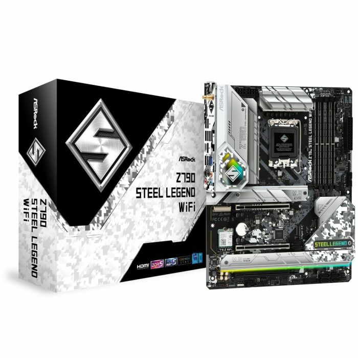 Placa Base ASRock Z790 Steel Legend WiFi LGA 1700 INTEL Z790 3