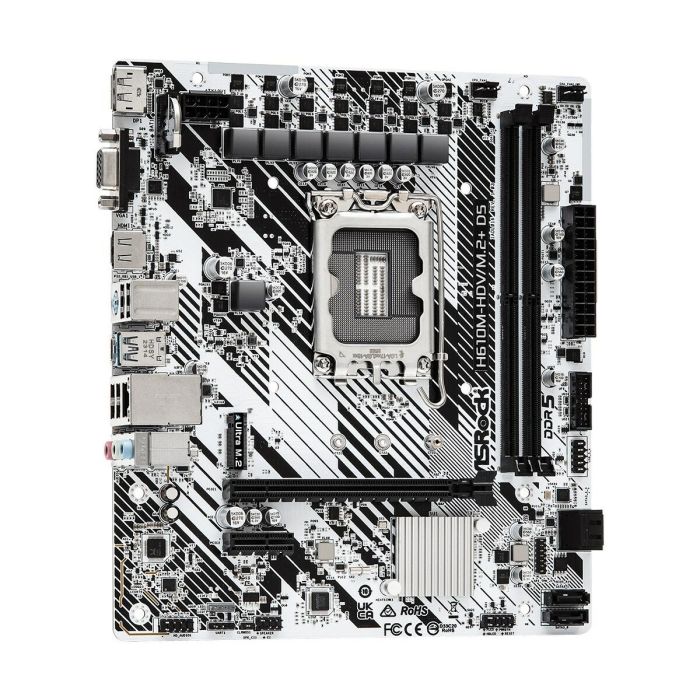 Placa Base ASRock H610M-HDV/M.2+ D5 LGA 1700 INTEL H610 4