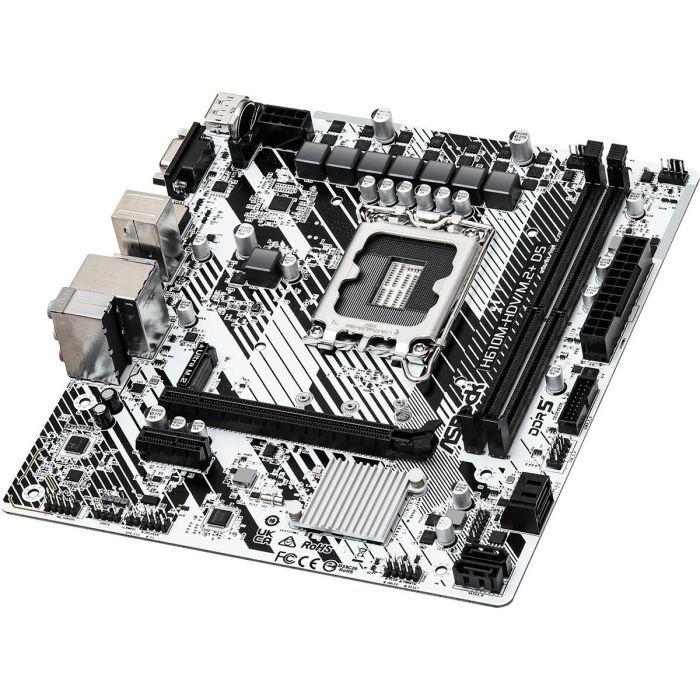 Placa Base ASRock H610M-HDV/M.2+ D5 LGA 1700 INTEL H610 3