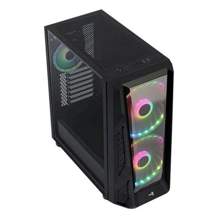 Caja Semitorre Micro ATX / Mini ITX / ATX Aerocool ACCM-PB20033.11 RGB USB 3.0 Ø 20 cm Negro 3