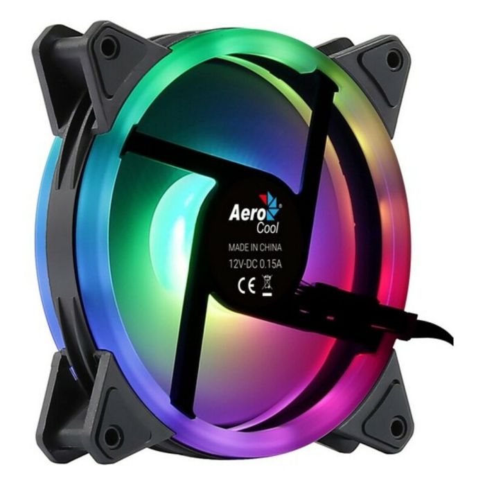 Ventilador de Caja Aerocool Duo 12 1000rpm (Ø 12 cm) RGB 7