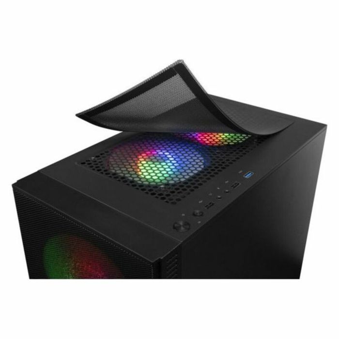 Caja Semitorre ATX/mATX Mars Gaming LED RGB LED RGB Micro ATX 12